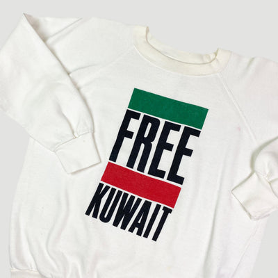Early 90's Free Kuwait Sweatshirt