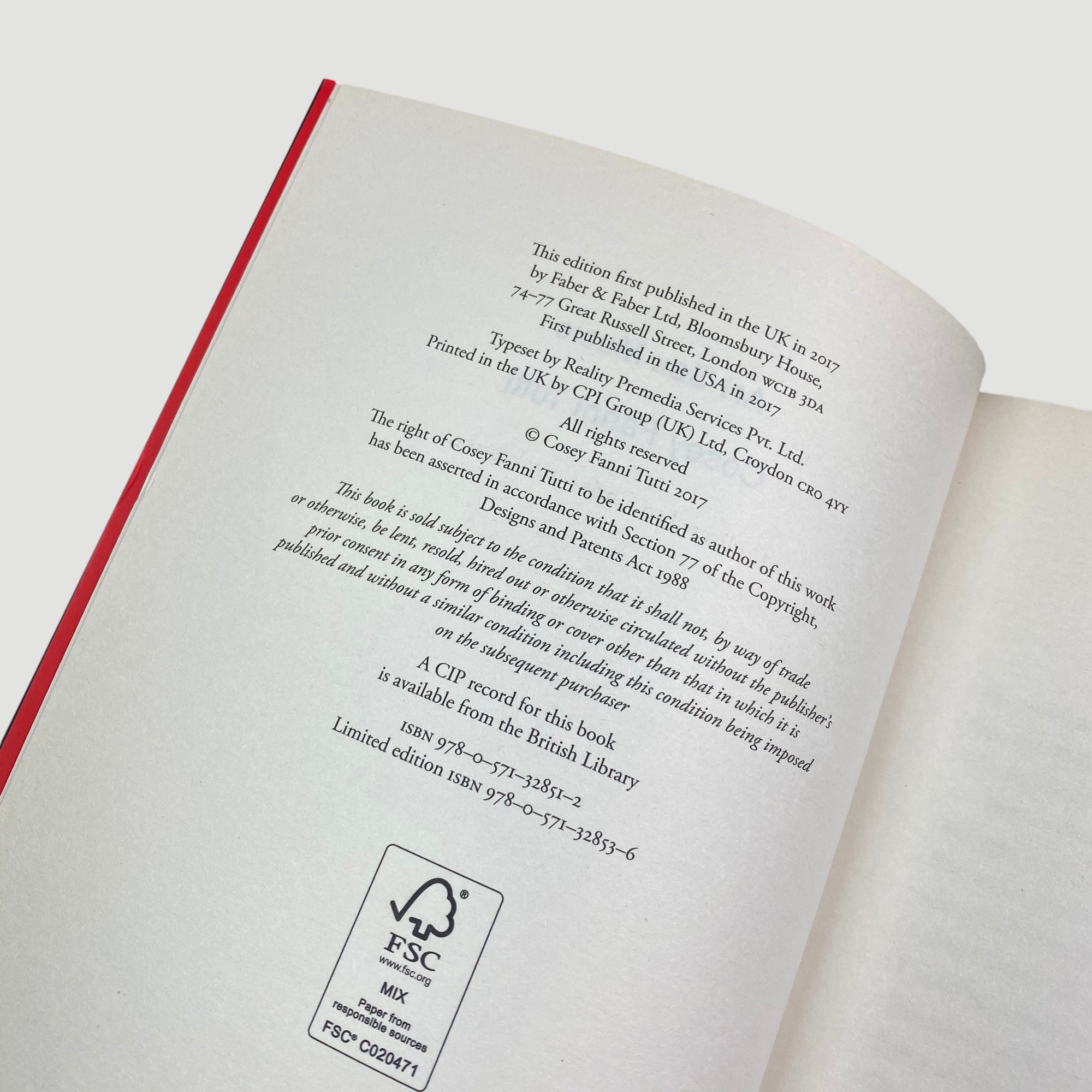 2017 Cosey Fanni Tutti 'Art Sex Music'