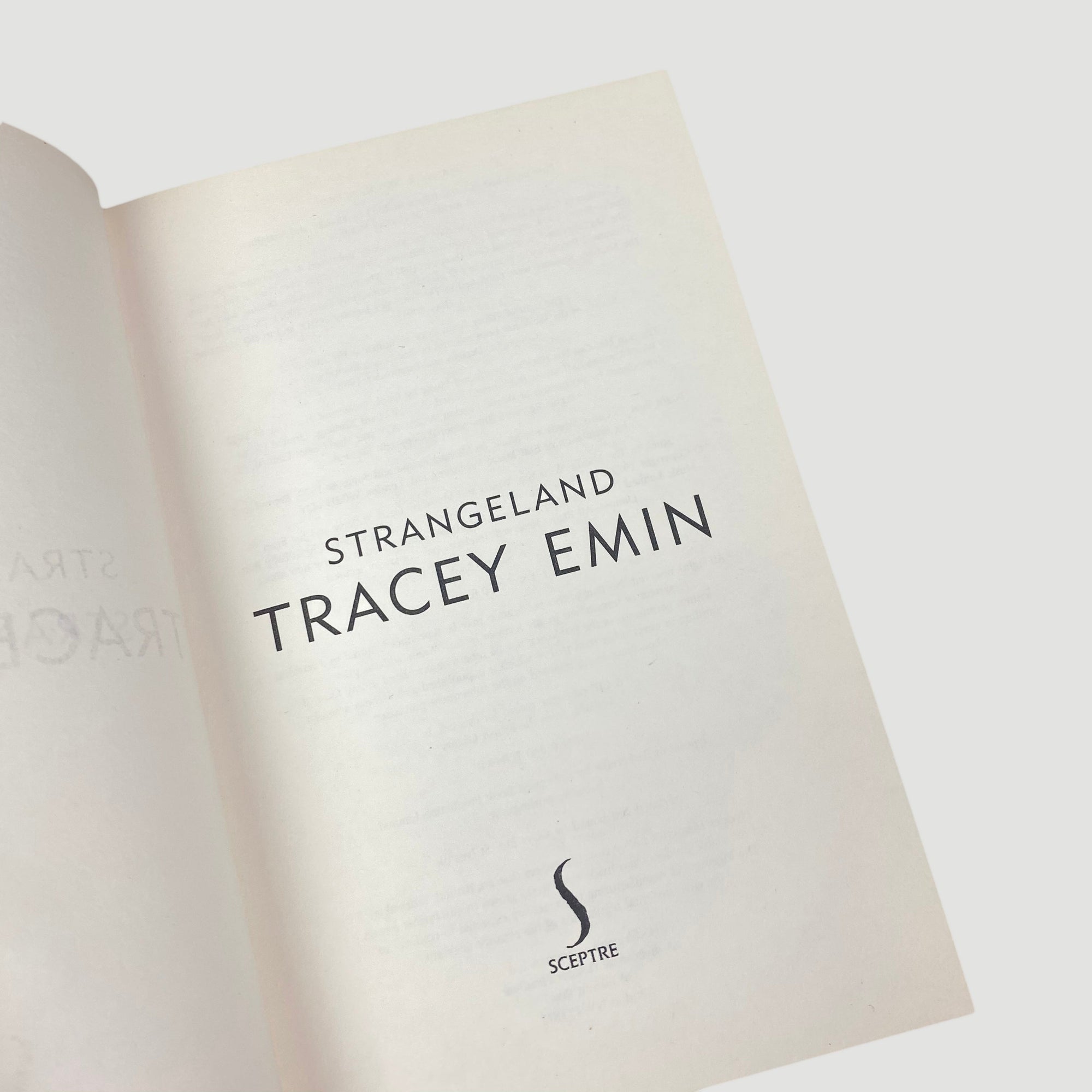 2005 Tracey Emin 'Strangeland' First Edition