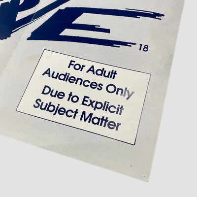 1987 Crazy Love UK Quad Poster