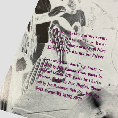 1994 Nirvana 'Sliver' 7" Vinyl Single