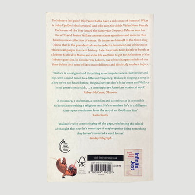 2007 David Foster Wallace 'Consider The Lobster'