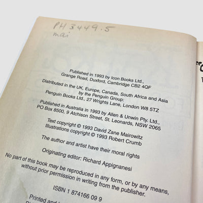 1993 Kafka for Beginners by R.Crumb & D.Mairowitz