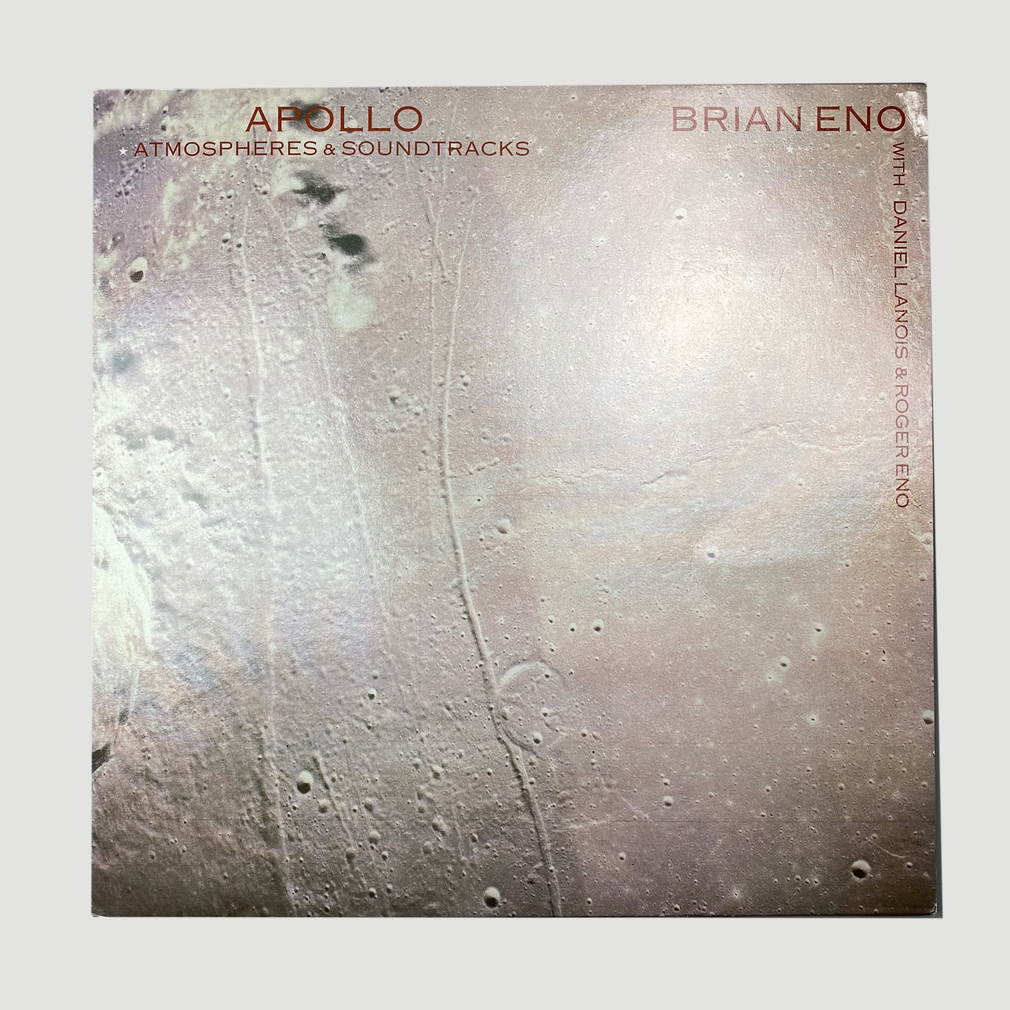 1983 Brian Eno With Daniel Lanois & Roger Eno 'Apollo - Atmospheres & Soundtracks'