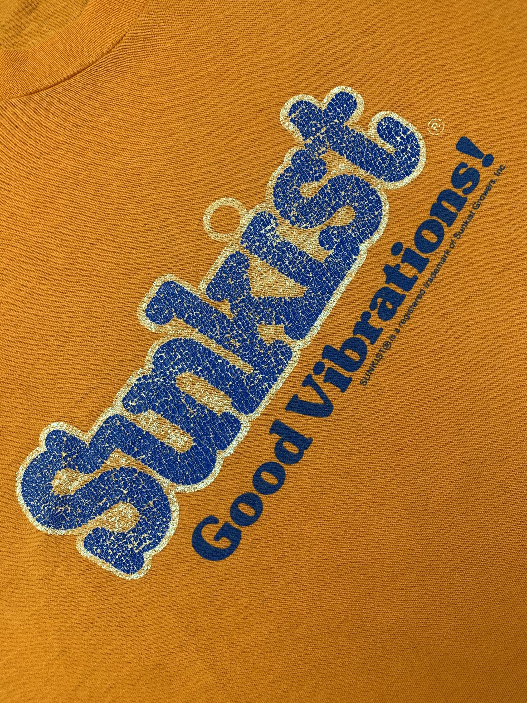 Early 90's Sunkist 'Good Vibrations' T-Shirt