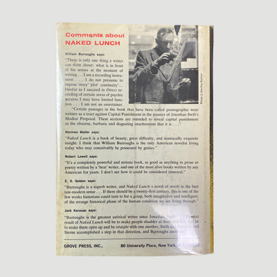 1959 William S. Burroughs 'Naked Lunch' 1st Edition