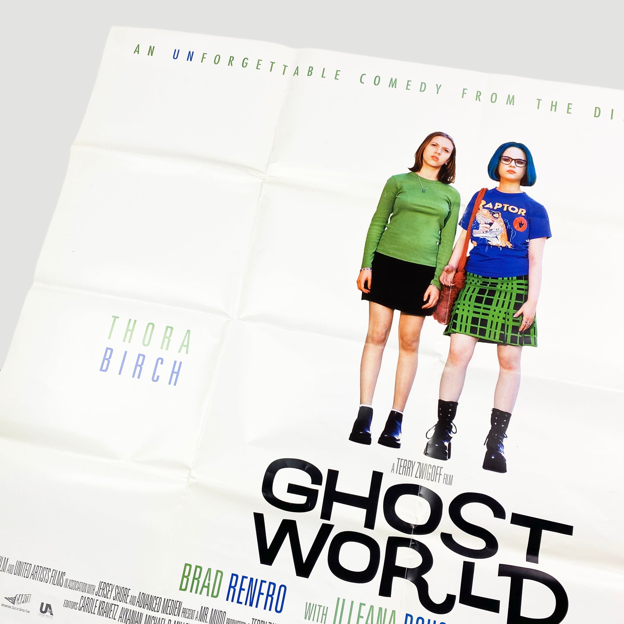 2001 Ghost World UK Original Quad Cinema Poster