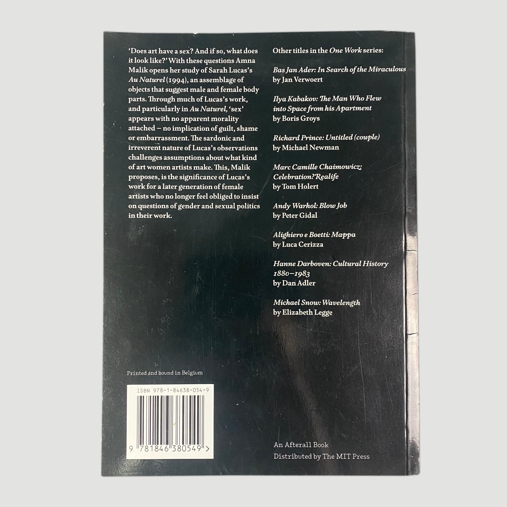 2009 Amna Malik 'Sarah Lucas: Au Naturel'