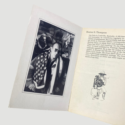 1998 Hunter S. Thompson 'Fear and Loathing in Las Vegas'