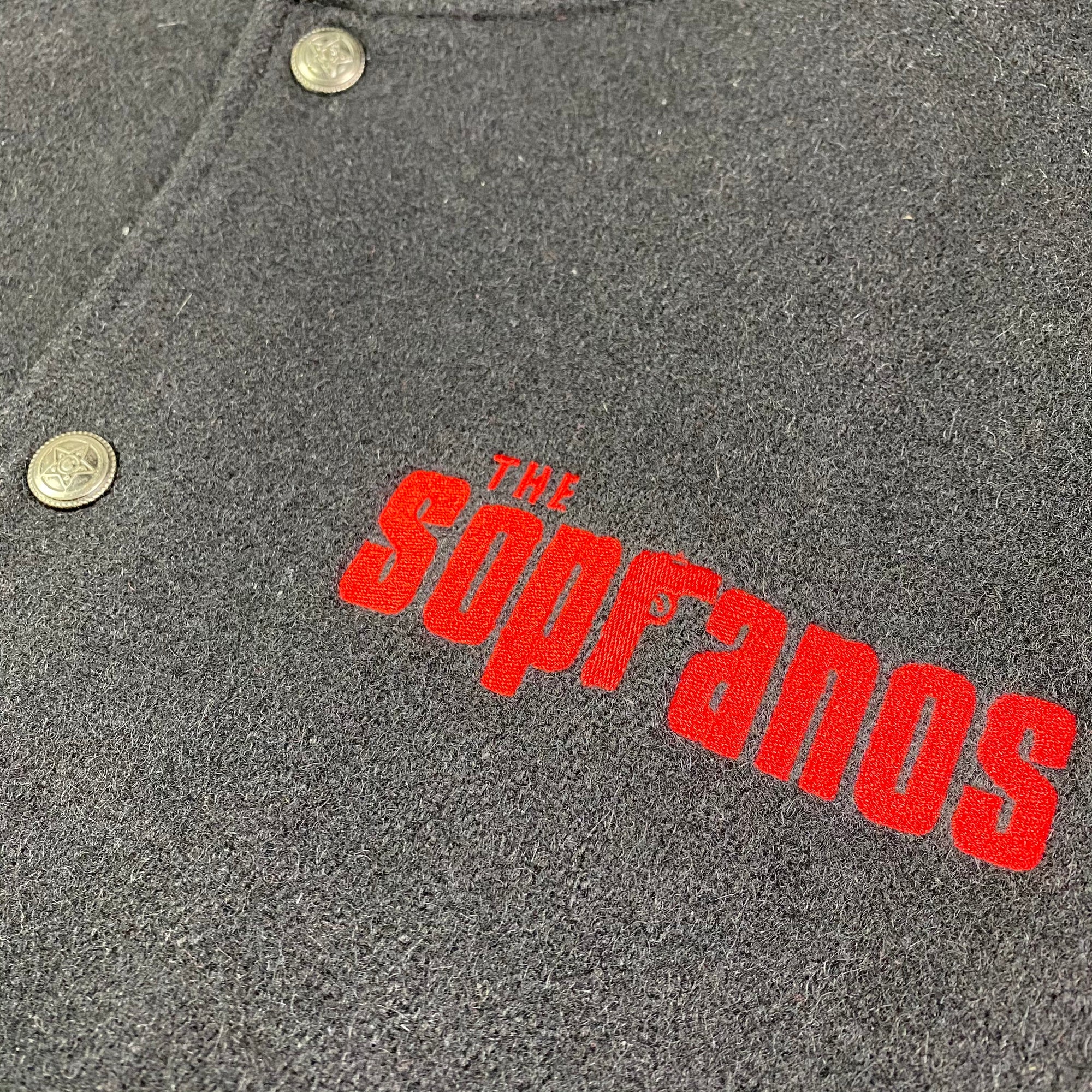 Late 90's The Sopranos Wool Bomber Jacket