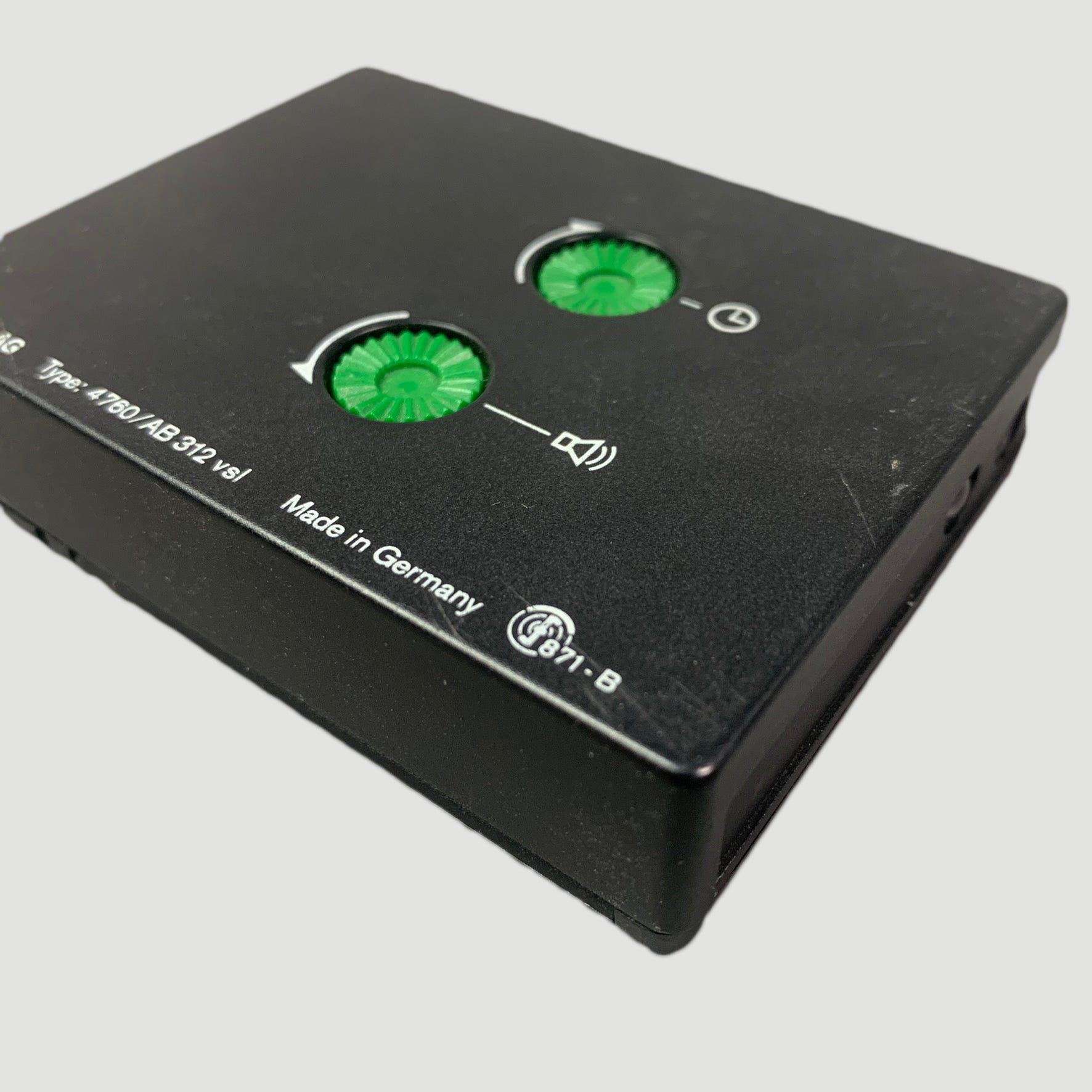 80's Braun 871-B World Travel Alarm Clock