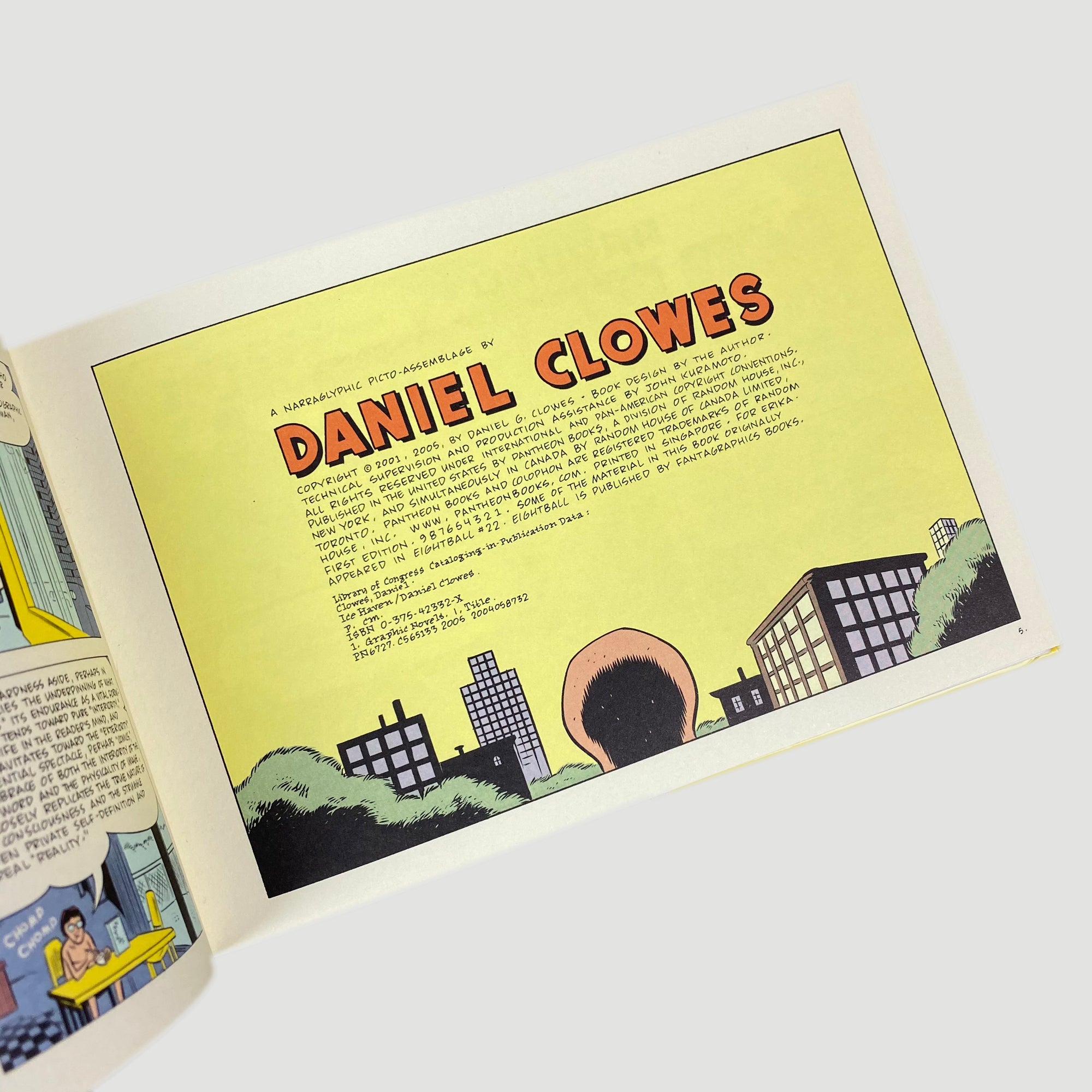 2005 Daniel Clowes 'Ice Haven'