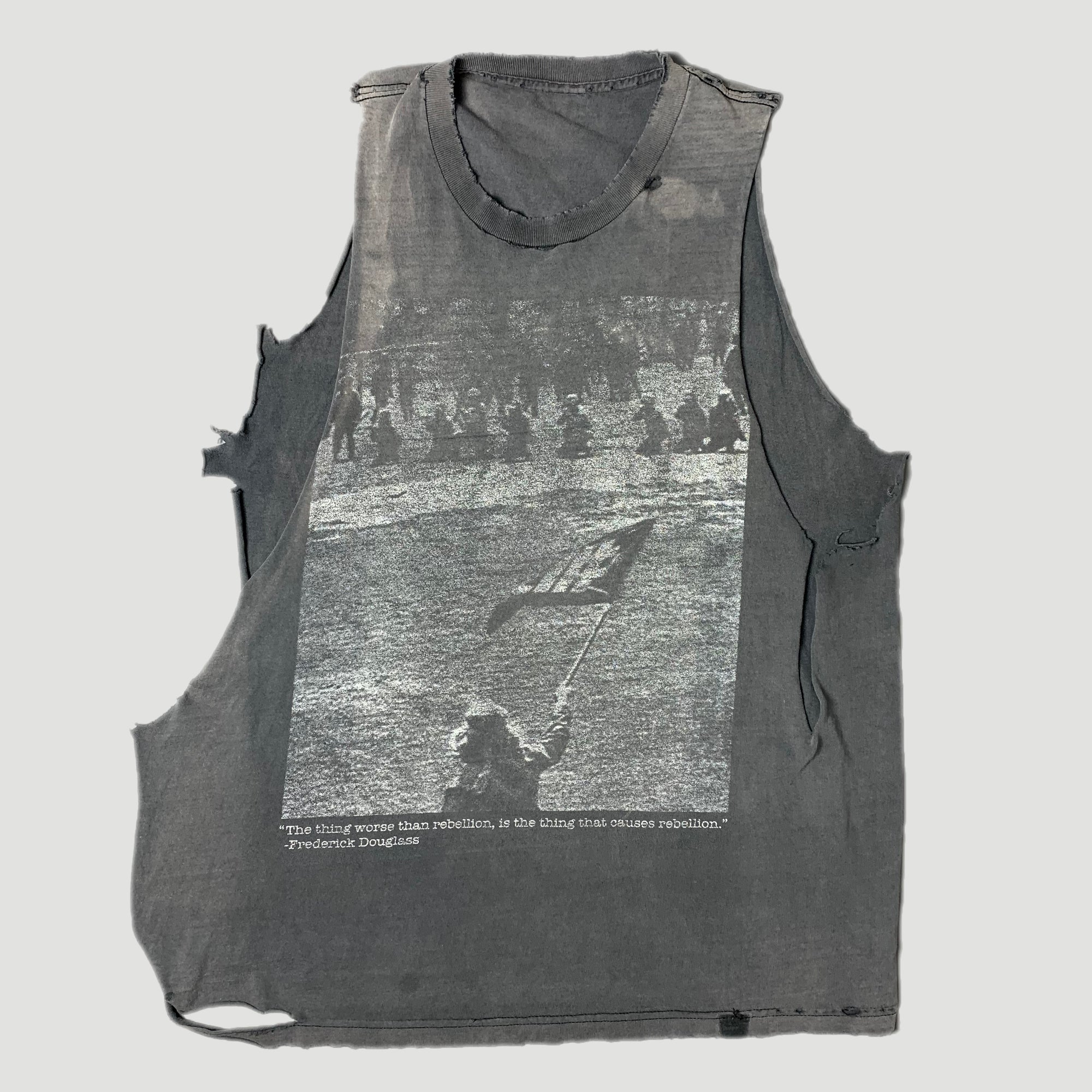 Late 90’s Frederick Douglass 'Rebellion' Sleeveless T-Shirt