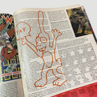 1988 Spin Magazine Matt Groening/Comics Issue