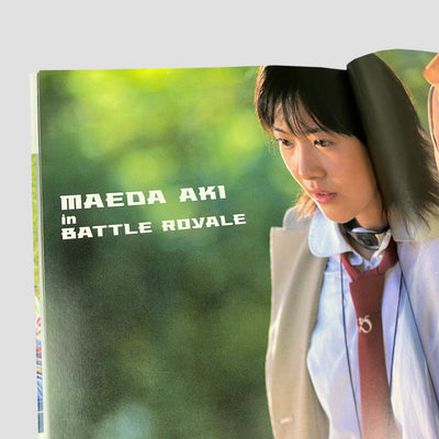 2000 Aki Maeda in Battle Royale Mook