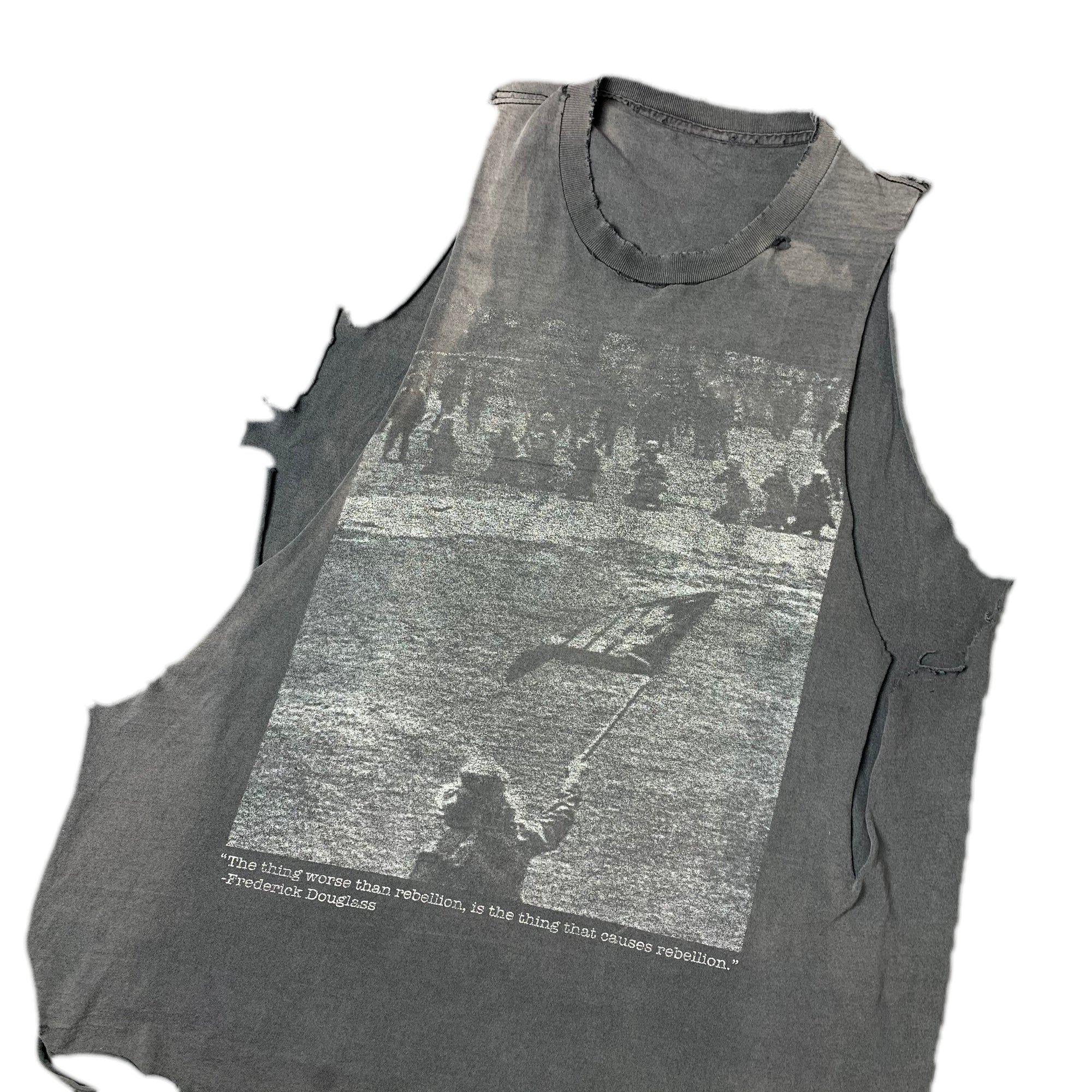 Late 90’s Frederick Douglass 'Rebellion' Sleeveless T-Shirt