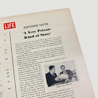 1966 LIFE Magazine LSD Issue