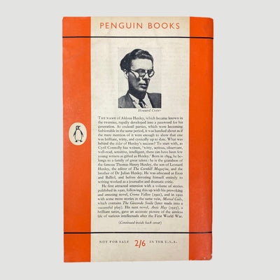 1959 Aldous Huxley ‘Crome Yellow’ Paperback