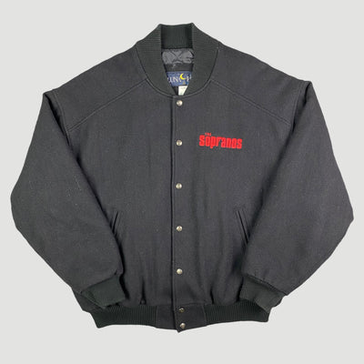 Late 90's The Sopranos Wool Bomber Jacket