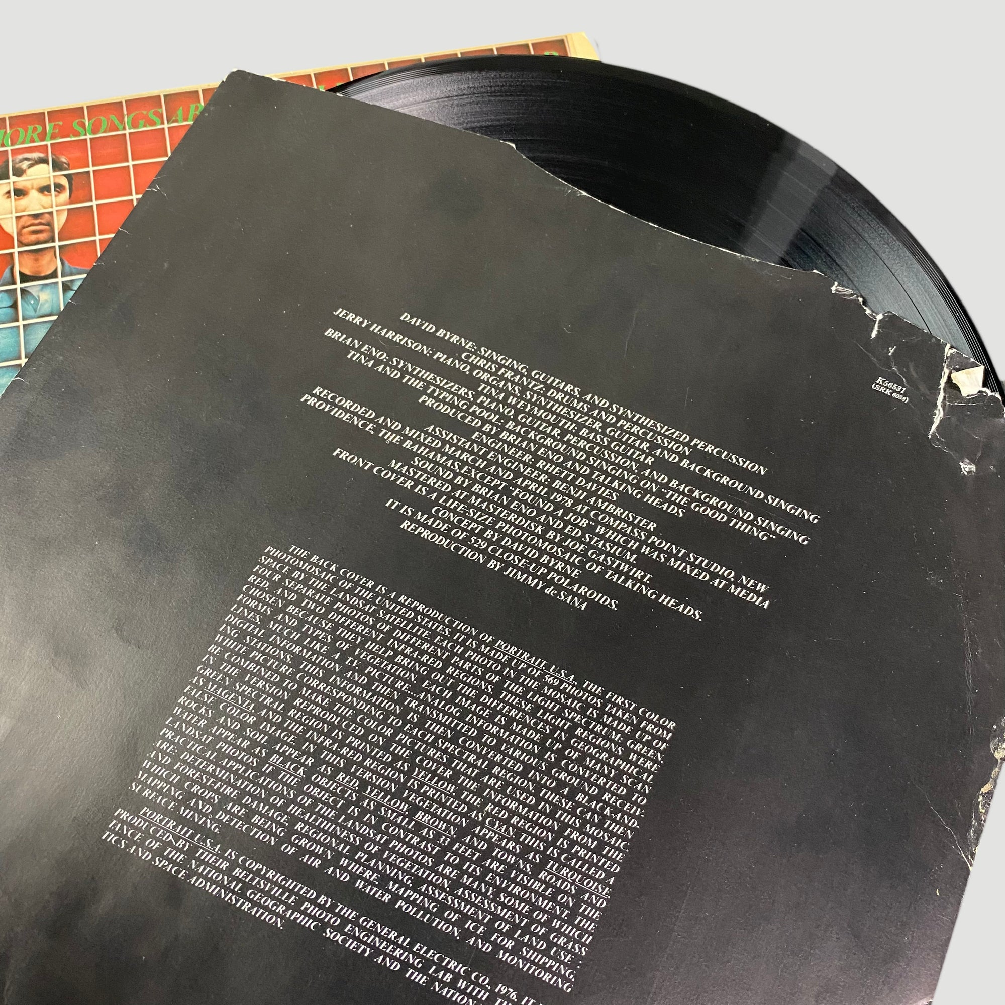 1978 Talking Heads More Songs About Buildings... Vinyl LP