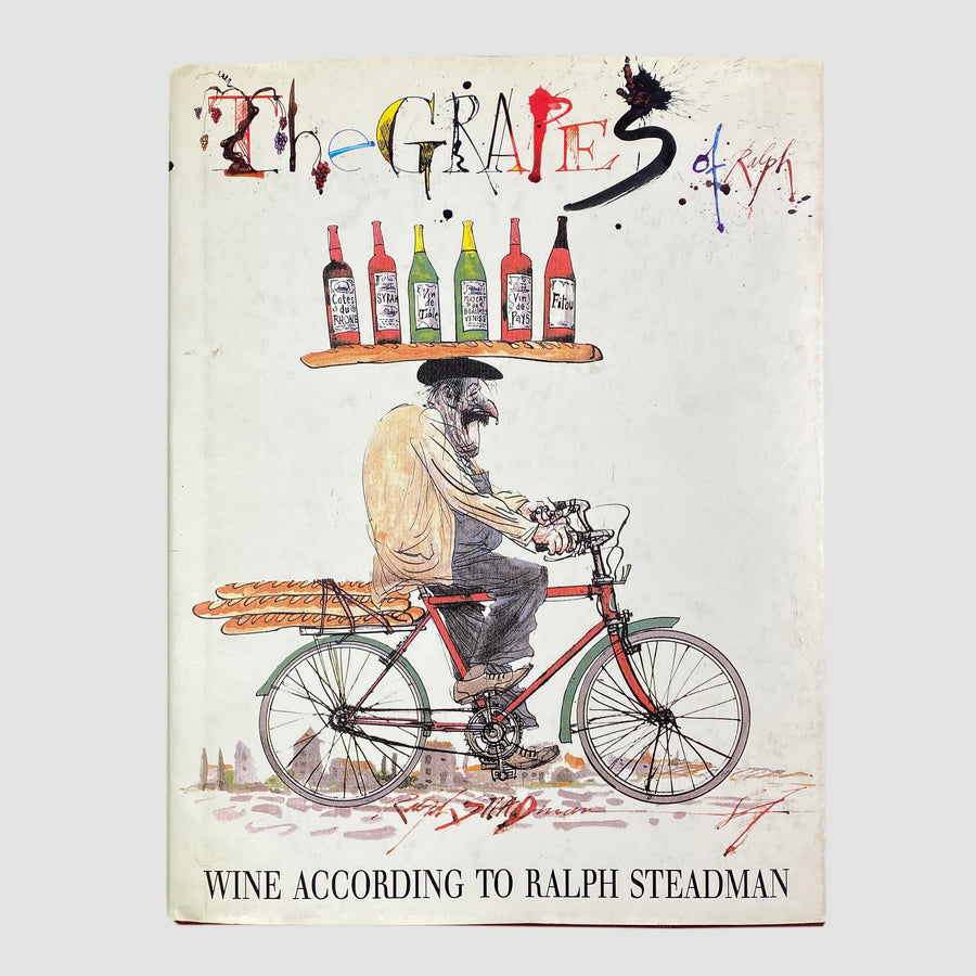 1992 Ralph Steadman 'The Grapes of Ralph: Wine According to Ralph Steadman'