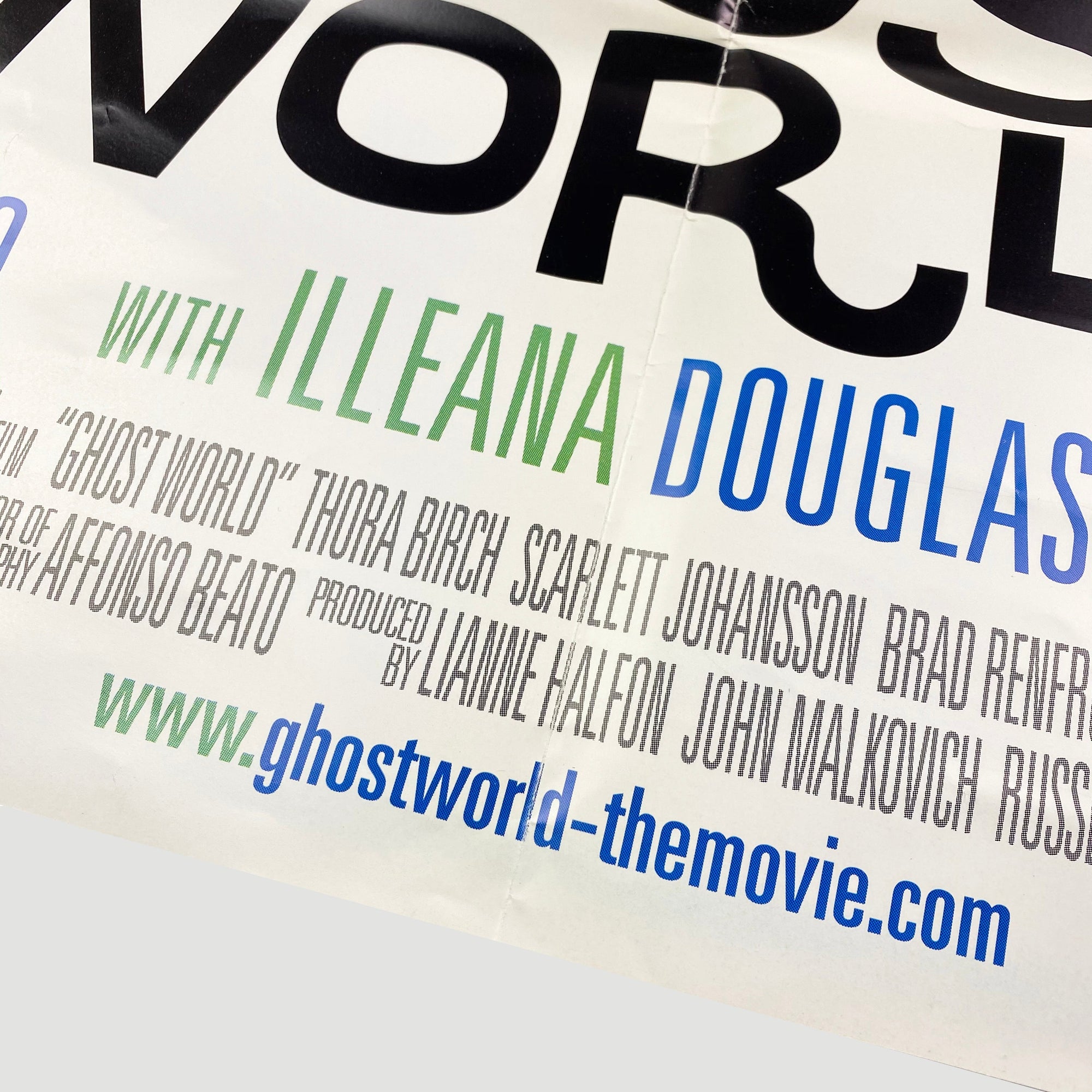 2001 Ghost World UK Original Quad Cinema Poster