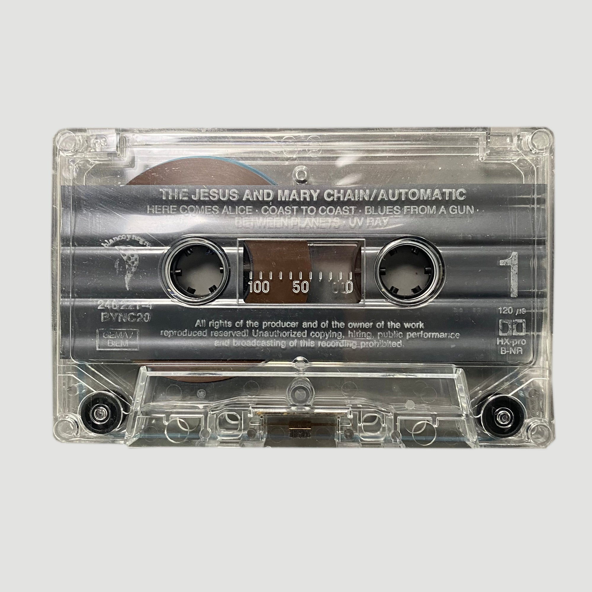 1989 The Jesus and Mary Chain 'Automatic' Cassette