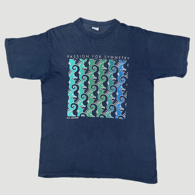 90's M.C. Escher 'Passion For Symmetry' T-Shirt