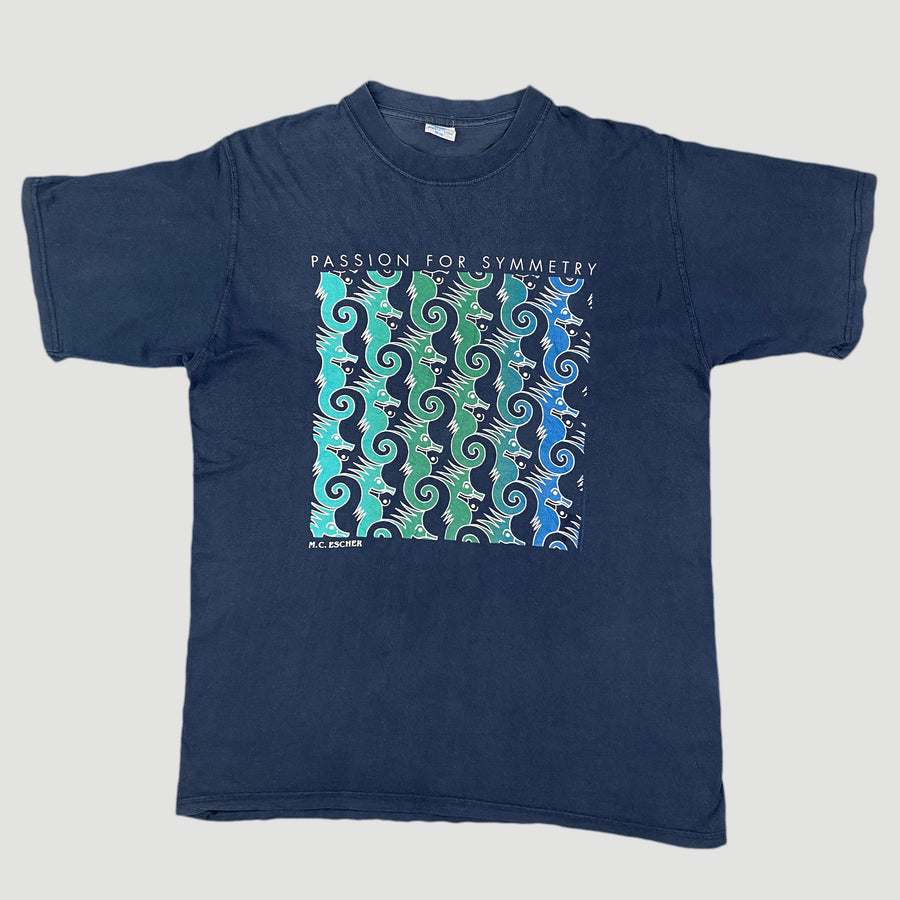 90's M.C. Escher 'Passion For Symmetry' T-Shirt