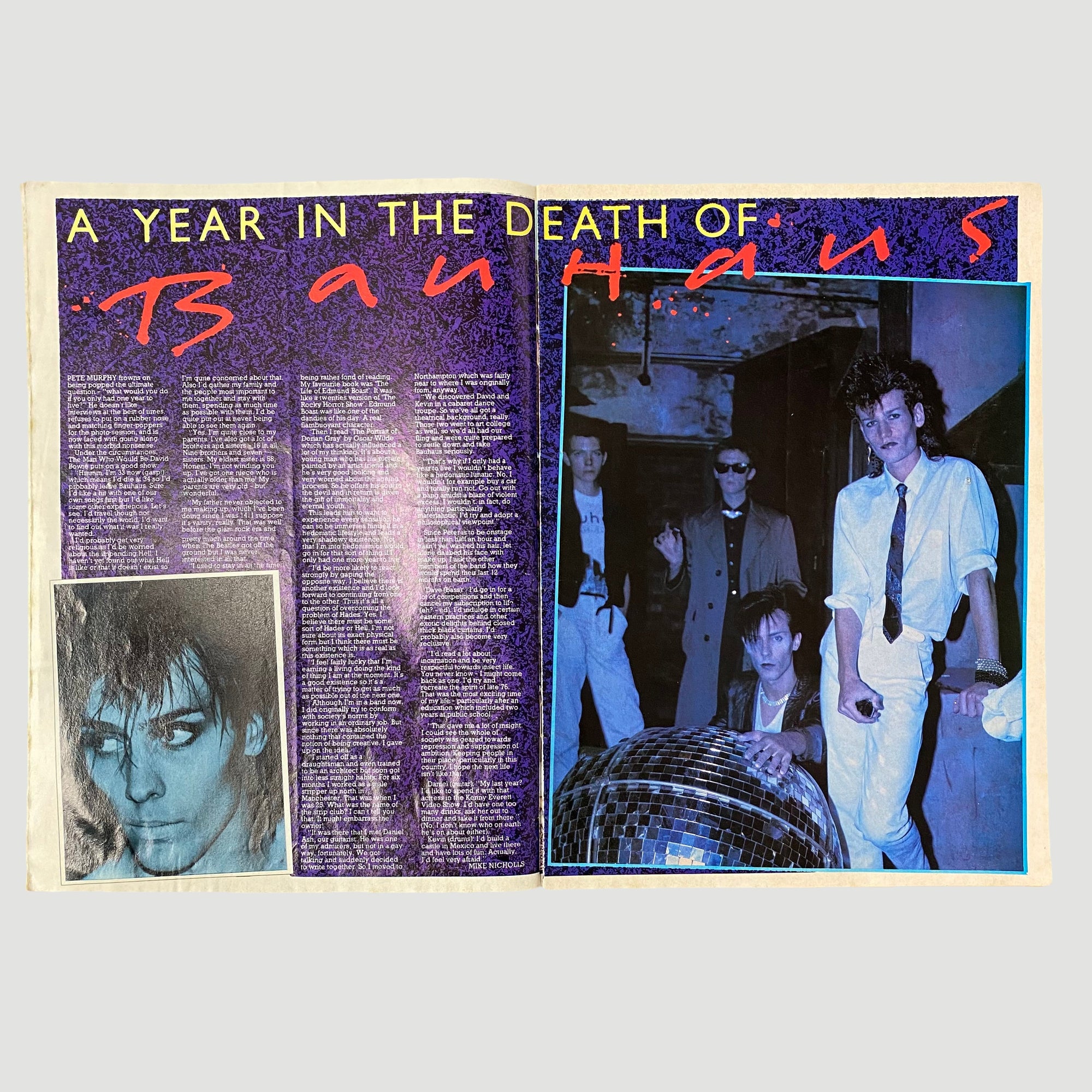 1982 Flexipop! Magazine Psychic TV Issue