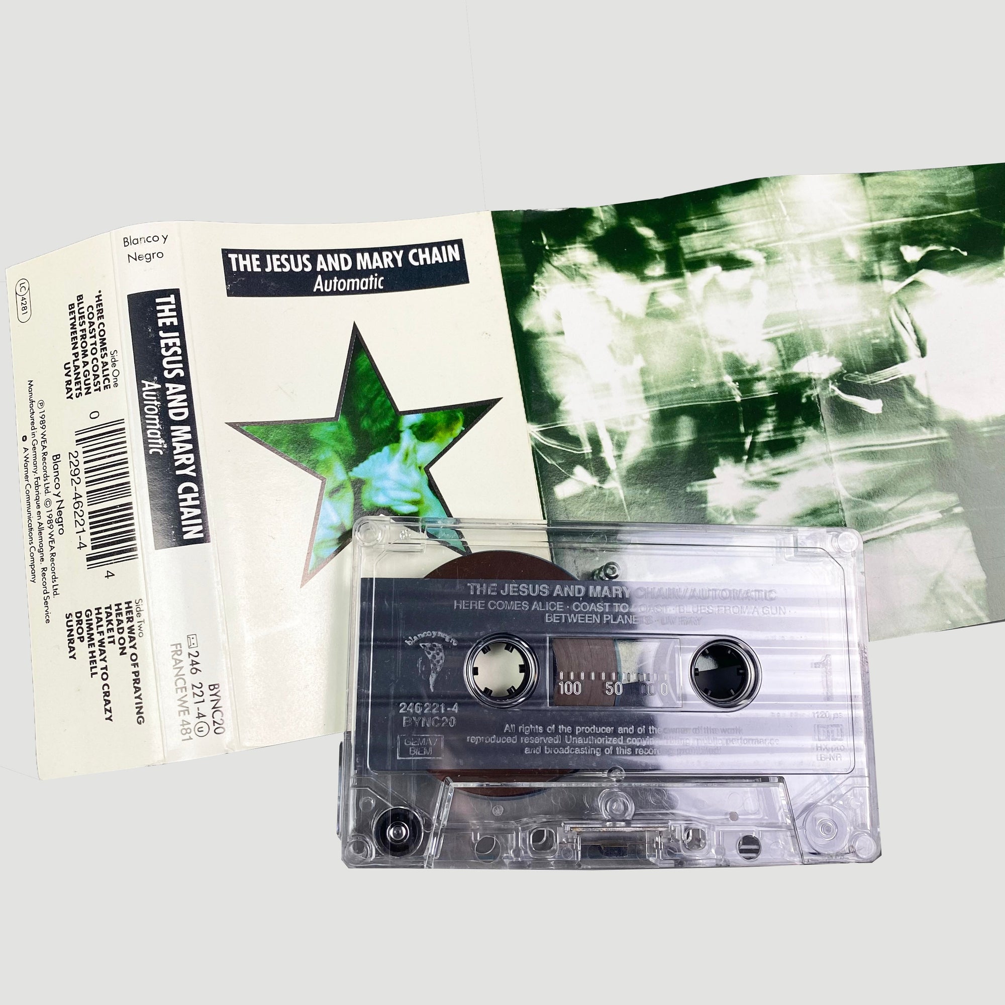 1989 The Jesus and Mary Chain 'Automatic' Cassette