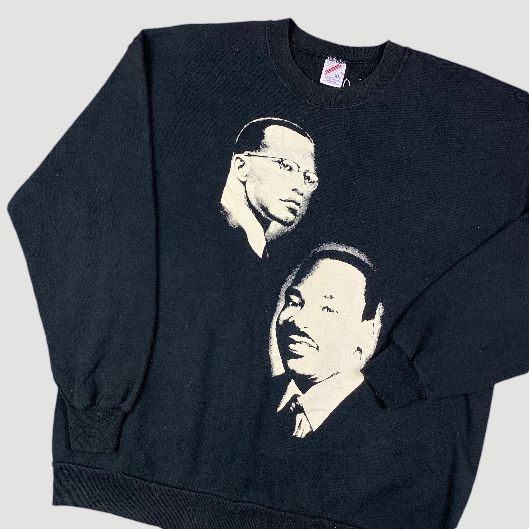 Early 90's Malcolm X and MLK Jr. Sweatshirt