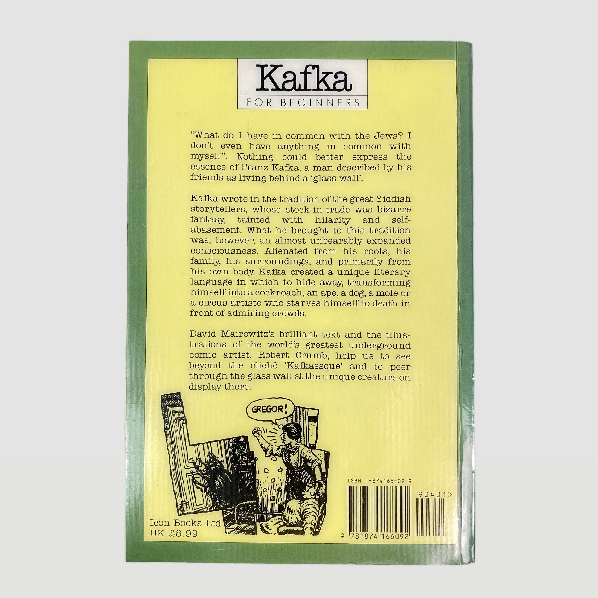 1993 Kafka for Beginners by R.Crumb & D.Mairowitz