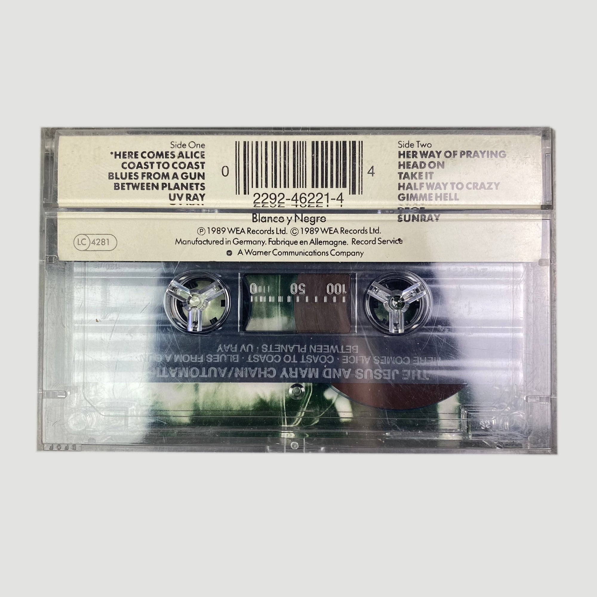 1989 The Jesus and Mary Chain 'Automatic' Cassette