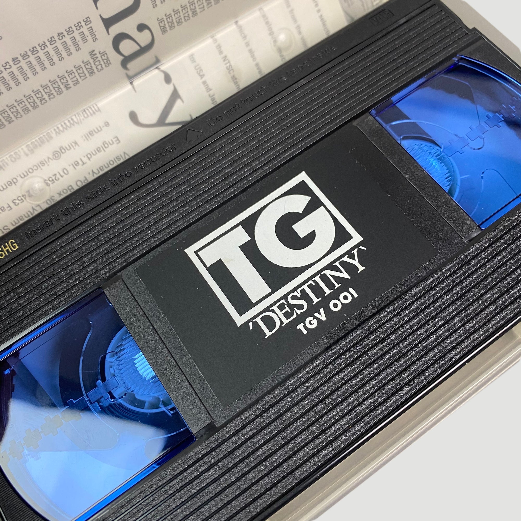 1990 Throbbing Gristle 'Destiny (Live At The Lyceum 8th February 1981)' VHS