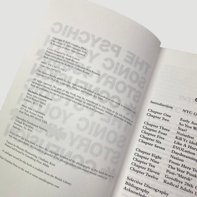 2009 Stevie Chick 'Psychic Confusion: The Sonic Youth Story'