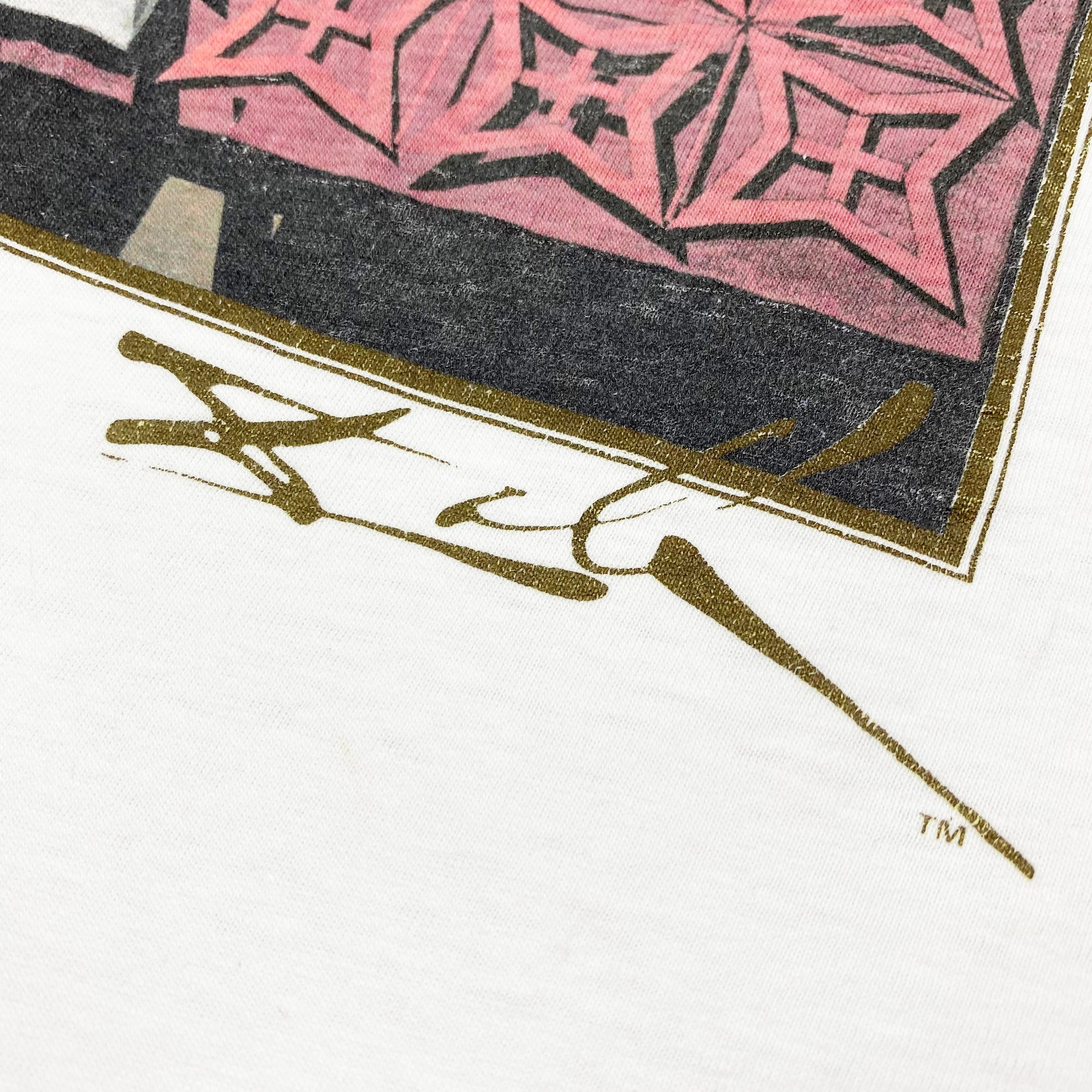 90's Salvador Dali Museum Cropped T-Shirt