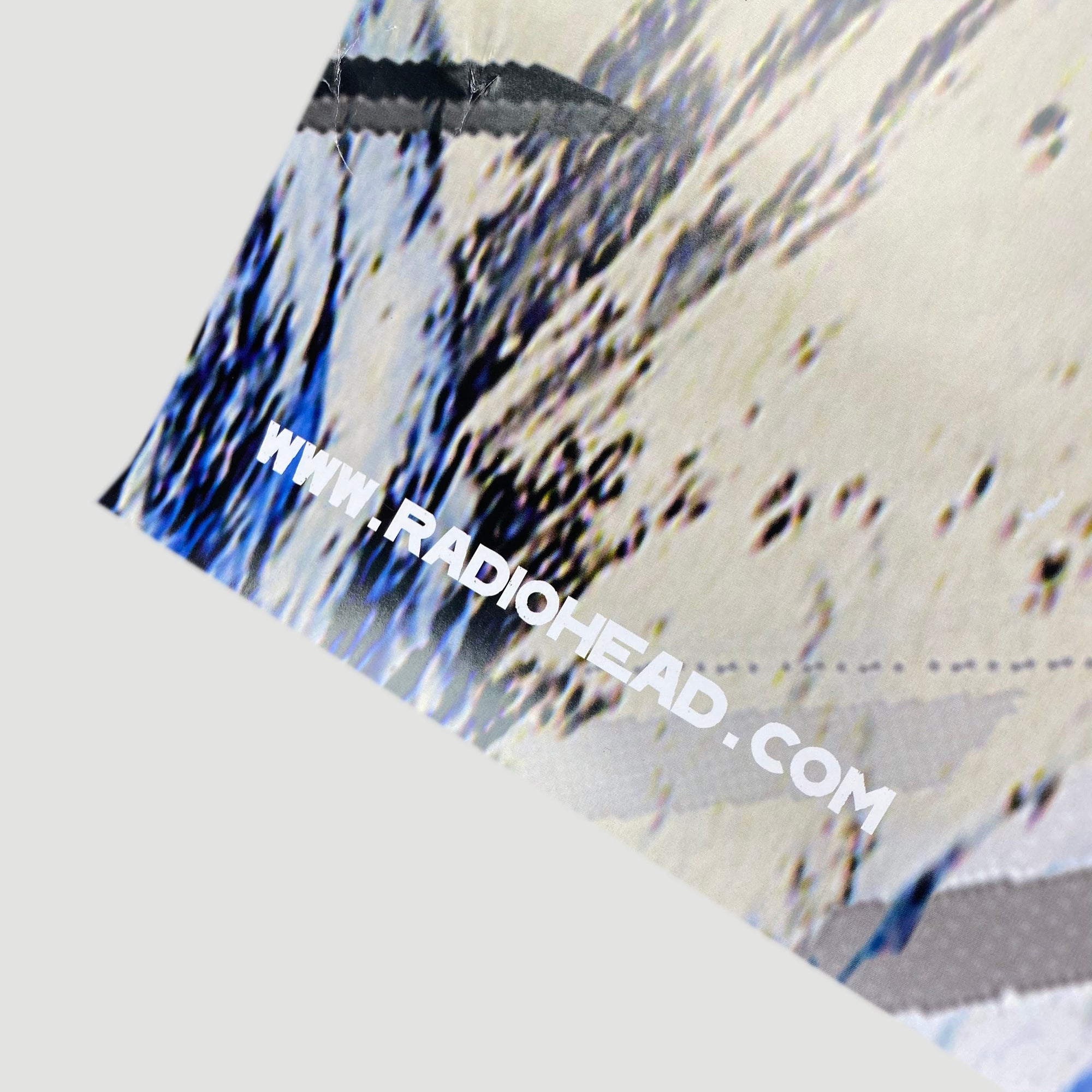 2000 Radiohead 'Kid A' UK Record Store Promo Poster