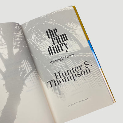 1998 Hunter S Thompson 'The Rum Diary'