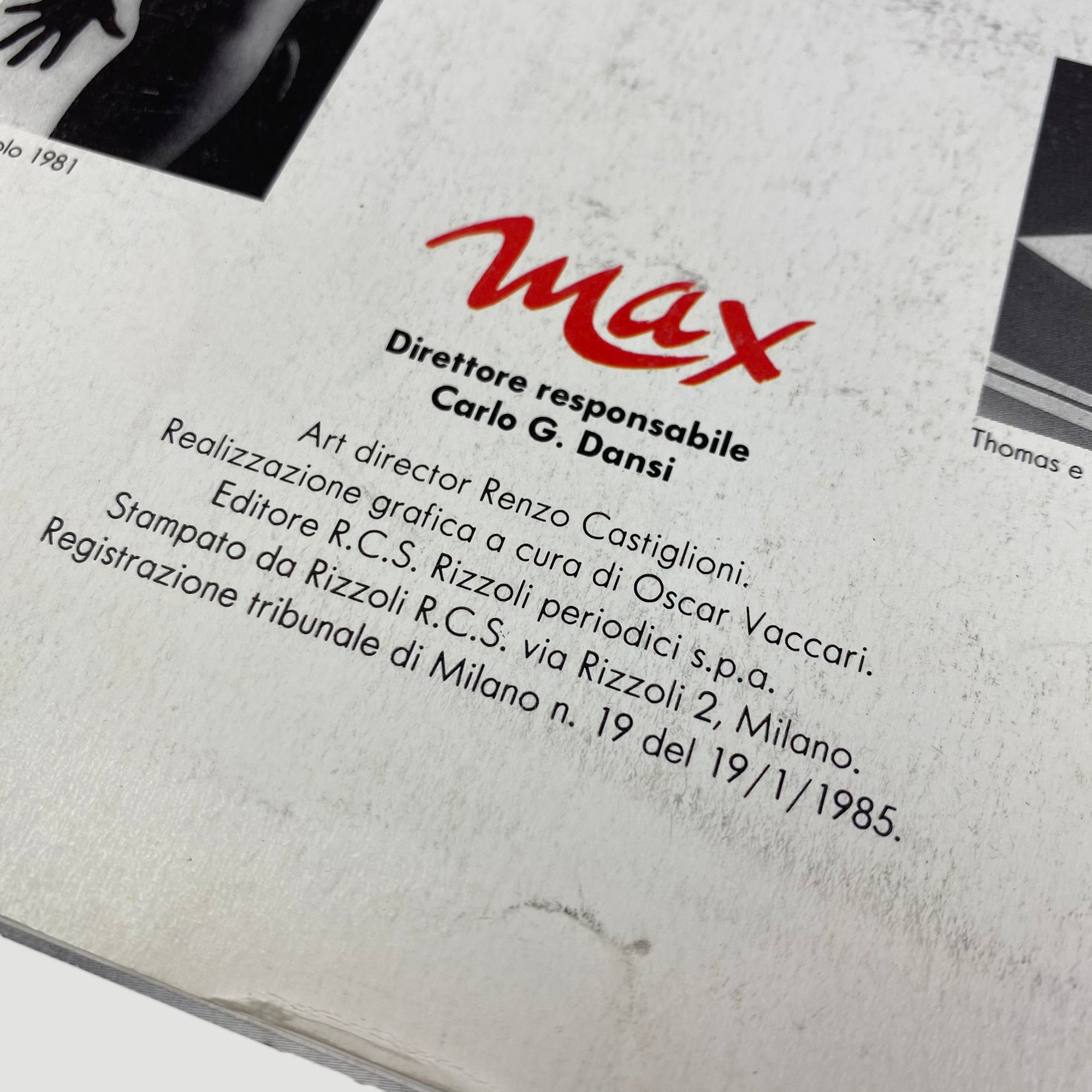 1991 Robert Mapplethorpe 'Max' Poster Book