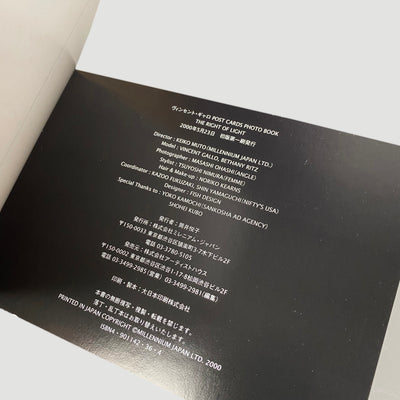 2000 Vincent Gallo The Right Of Light Postcard Boxset