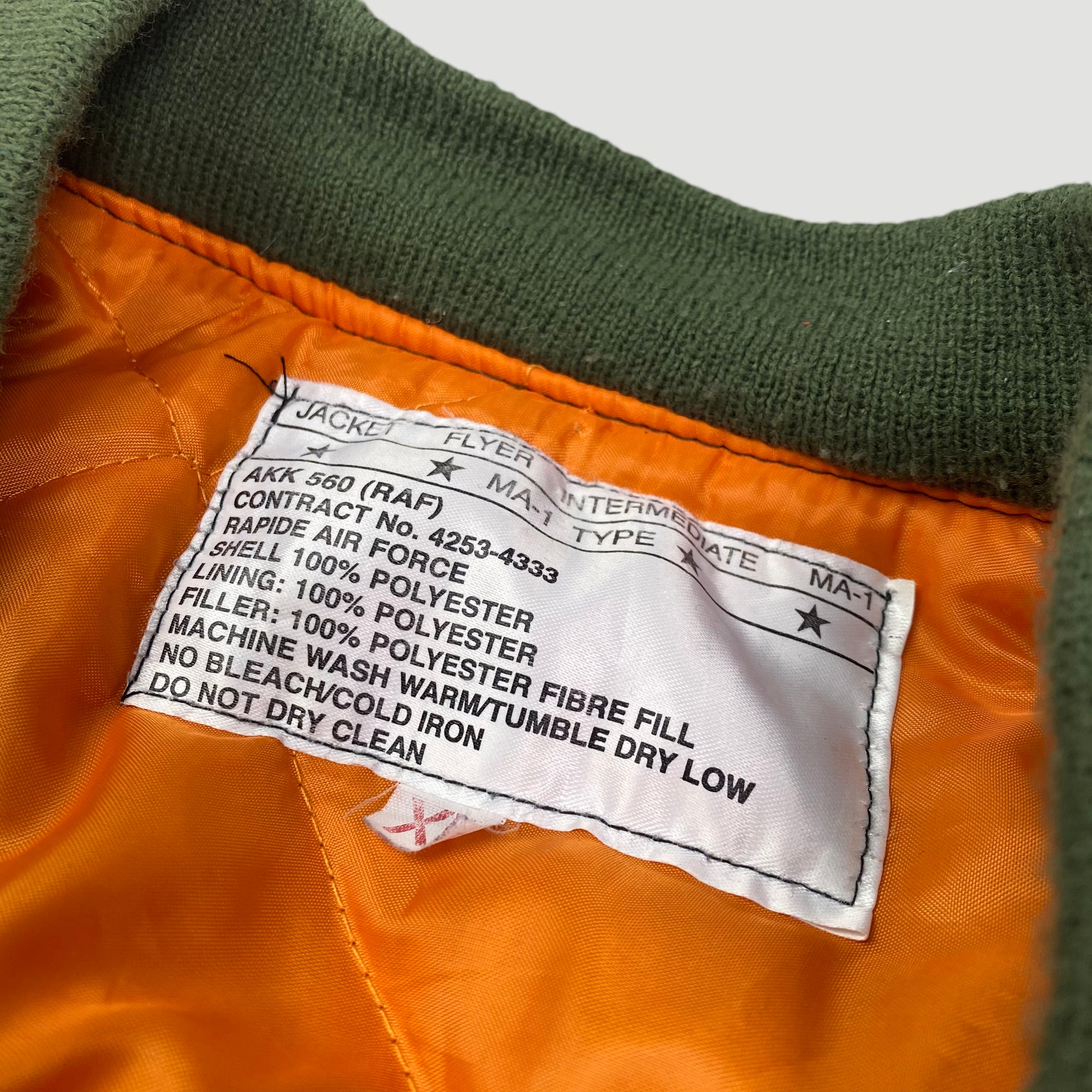 90's MA1 Bomber Jacket