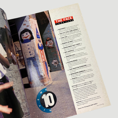 1990 The Face Magazine Madonna 10th Anniversary Special