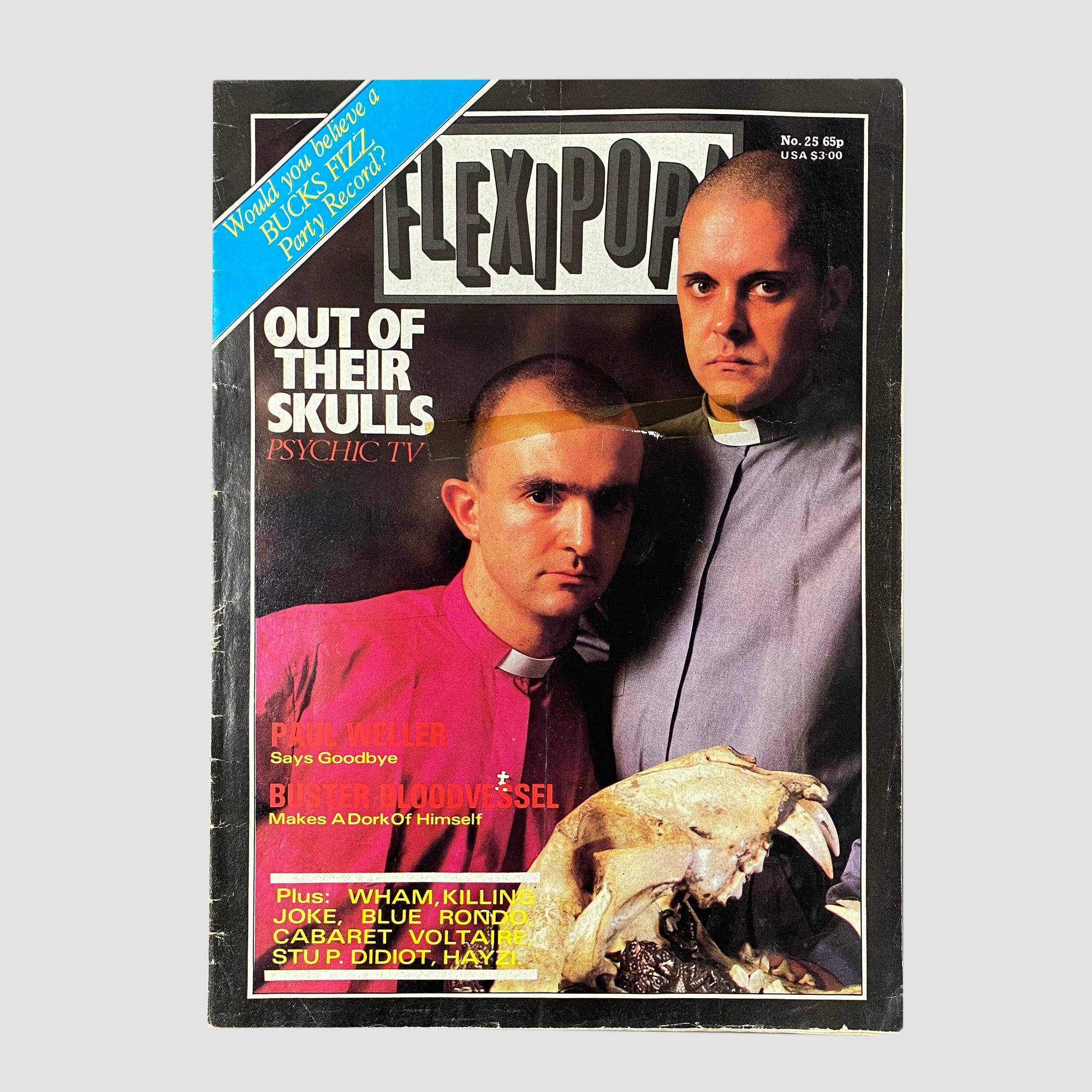 1982 Flexipop! Magazine Psychic TV Issue