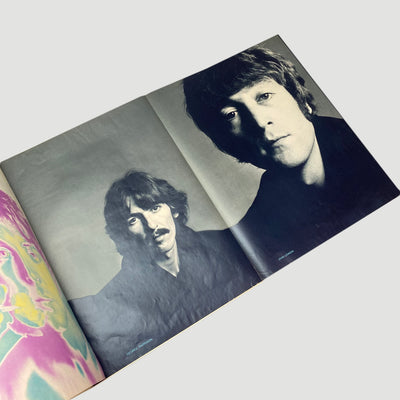 1968 Look Magazine The Beatles & Richard Avedon (with Poster)