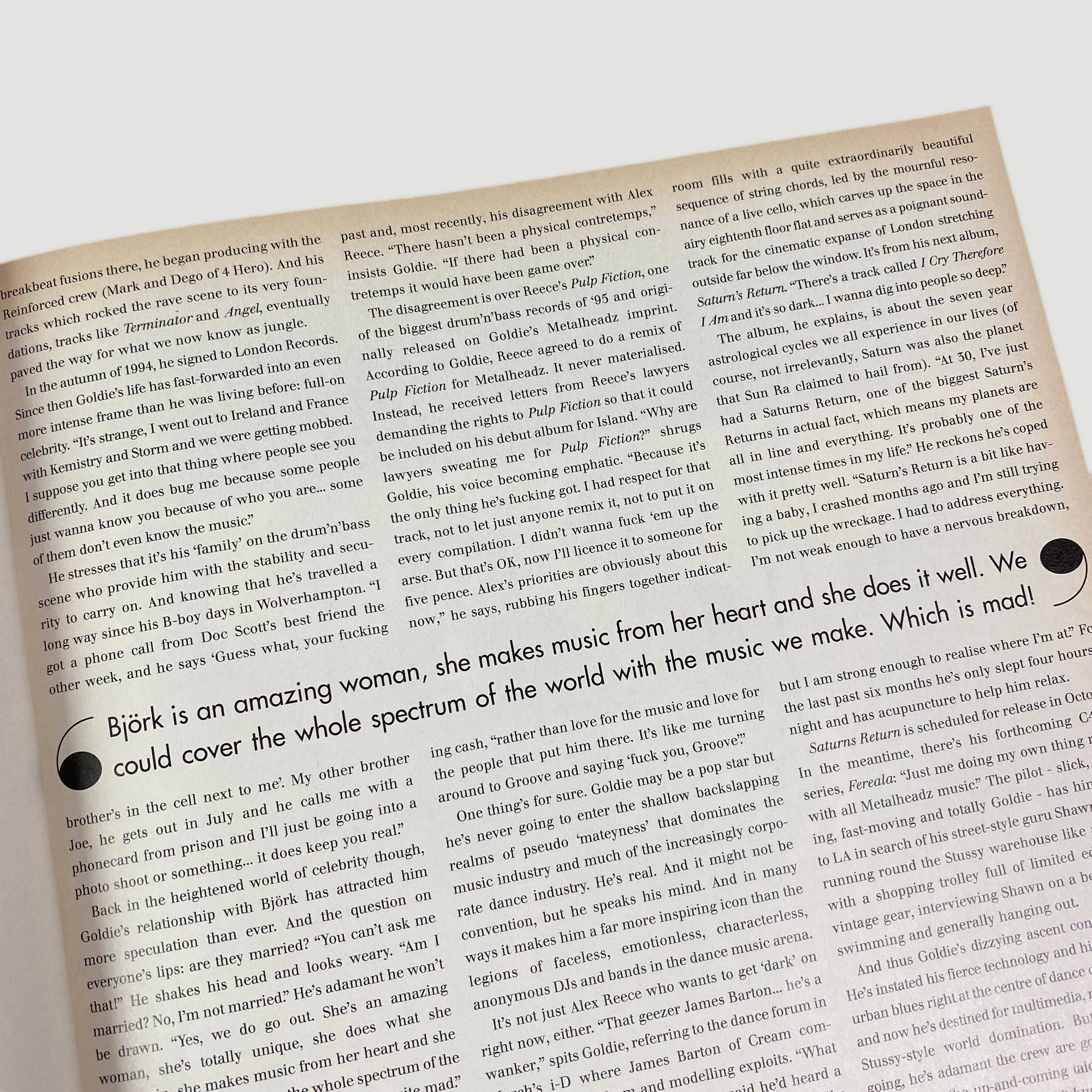 1996 Bjork ID Magazine