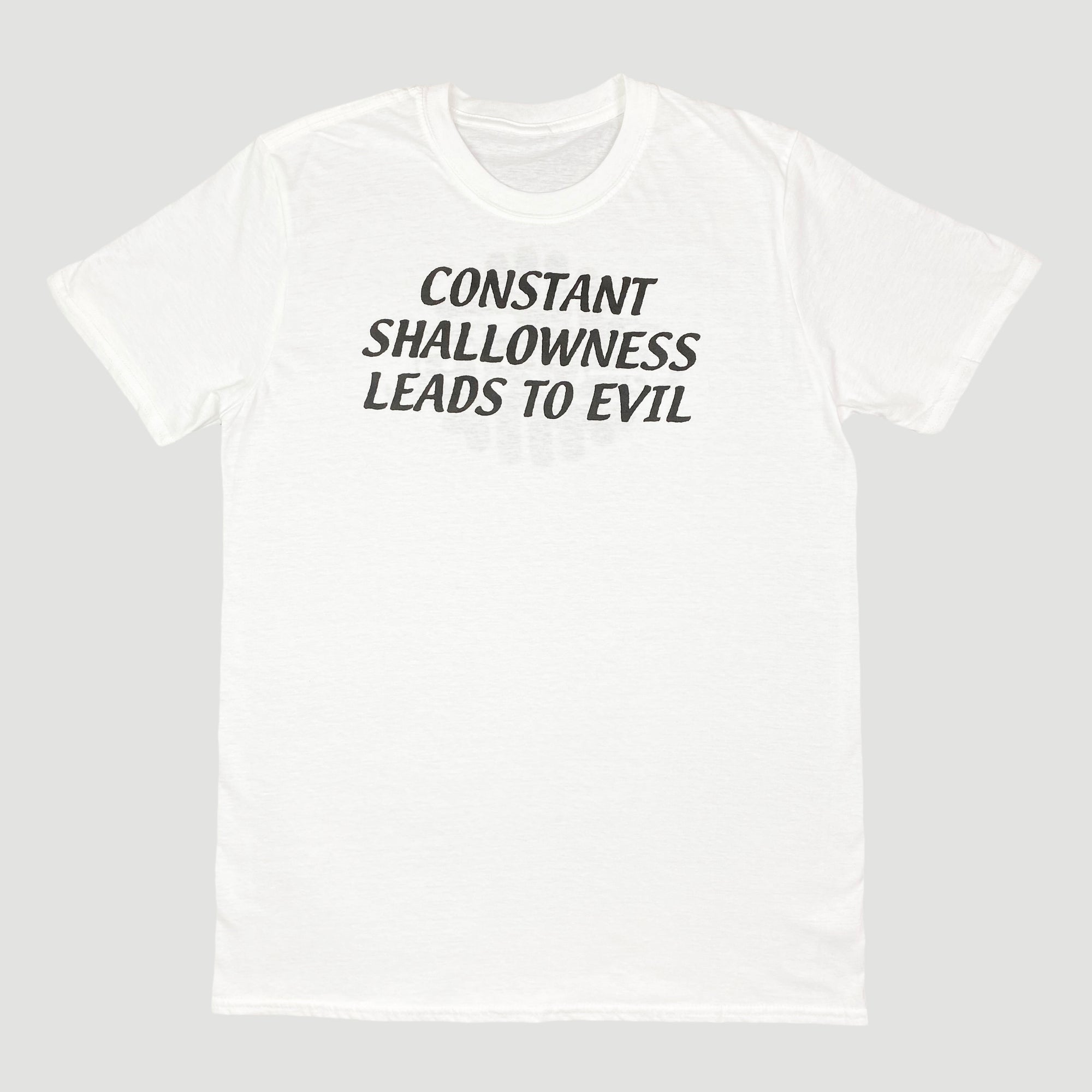 00's Coil 'Constant Shallowness Leads to Evil' T-Shirt