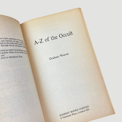 1975 Graham Weaver ‘A-Z of the Occult’