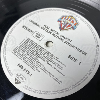 1987 Full Metal Jacket Original Soundtrack LP