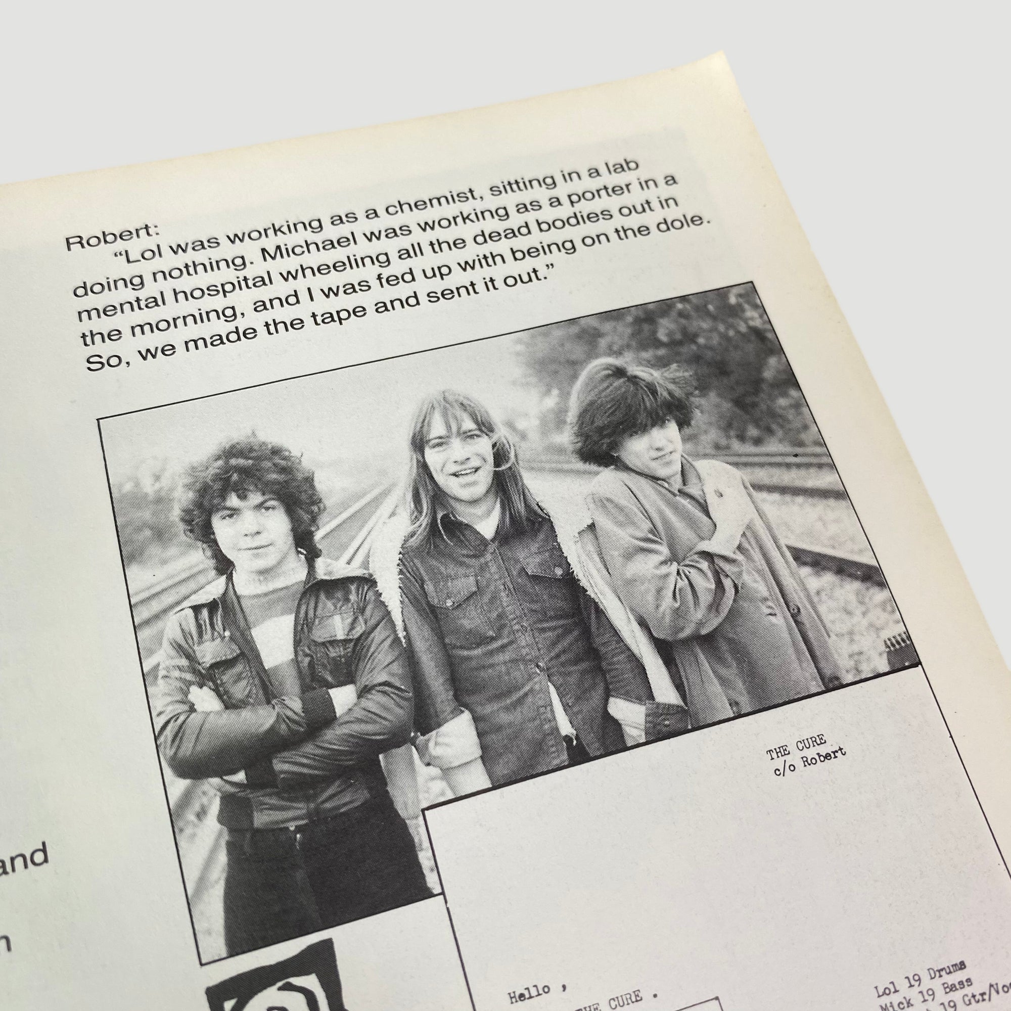 1987 The Cure: Ten Imaginary Years UK 1st Edition